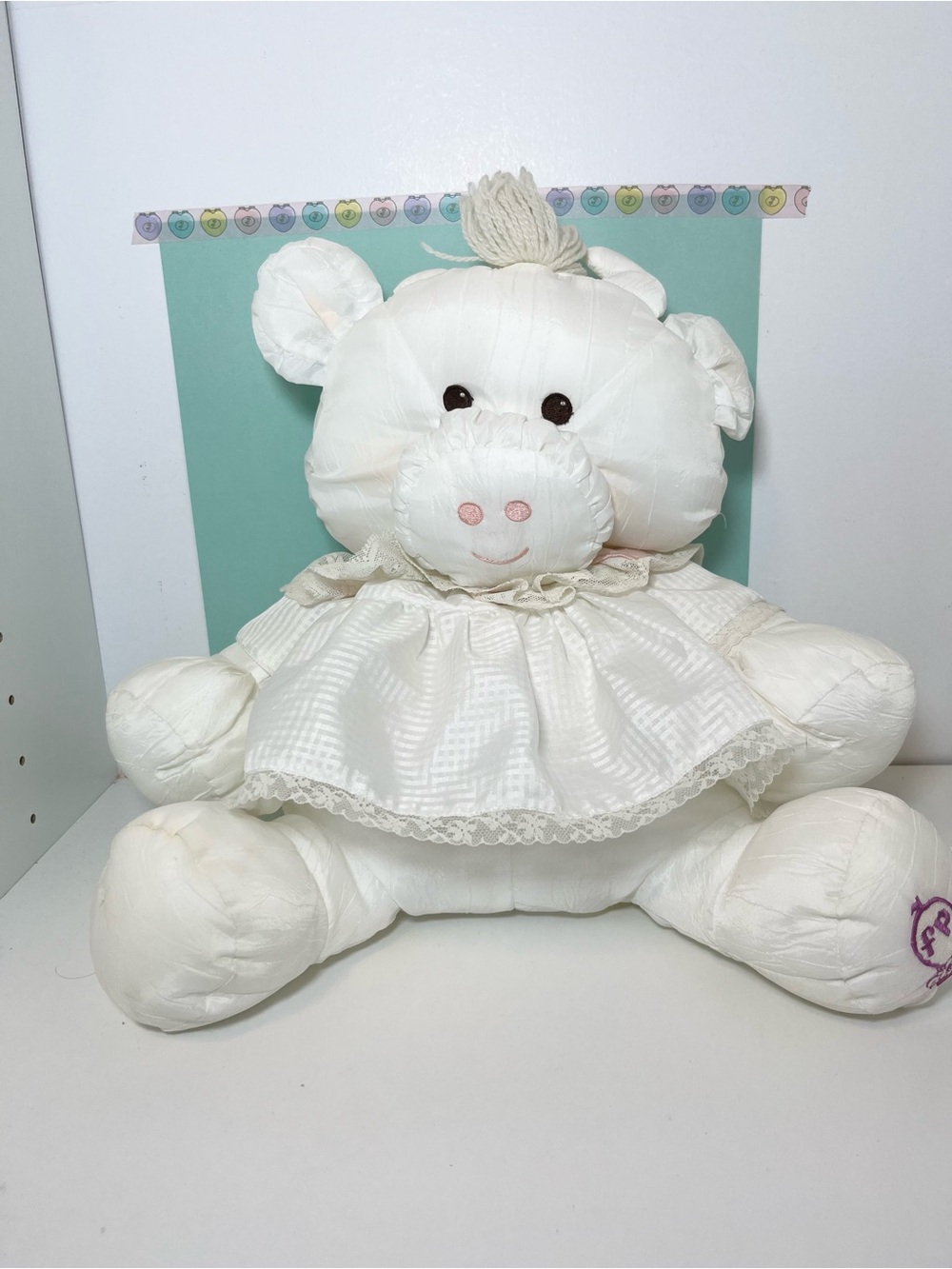 Fisher Price white cow puffalump